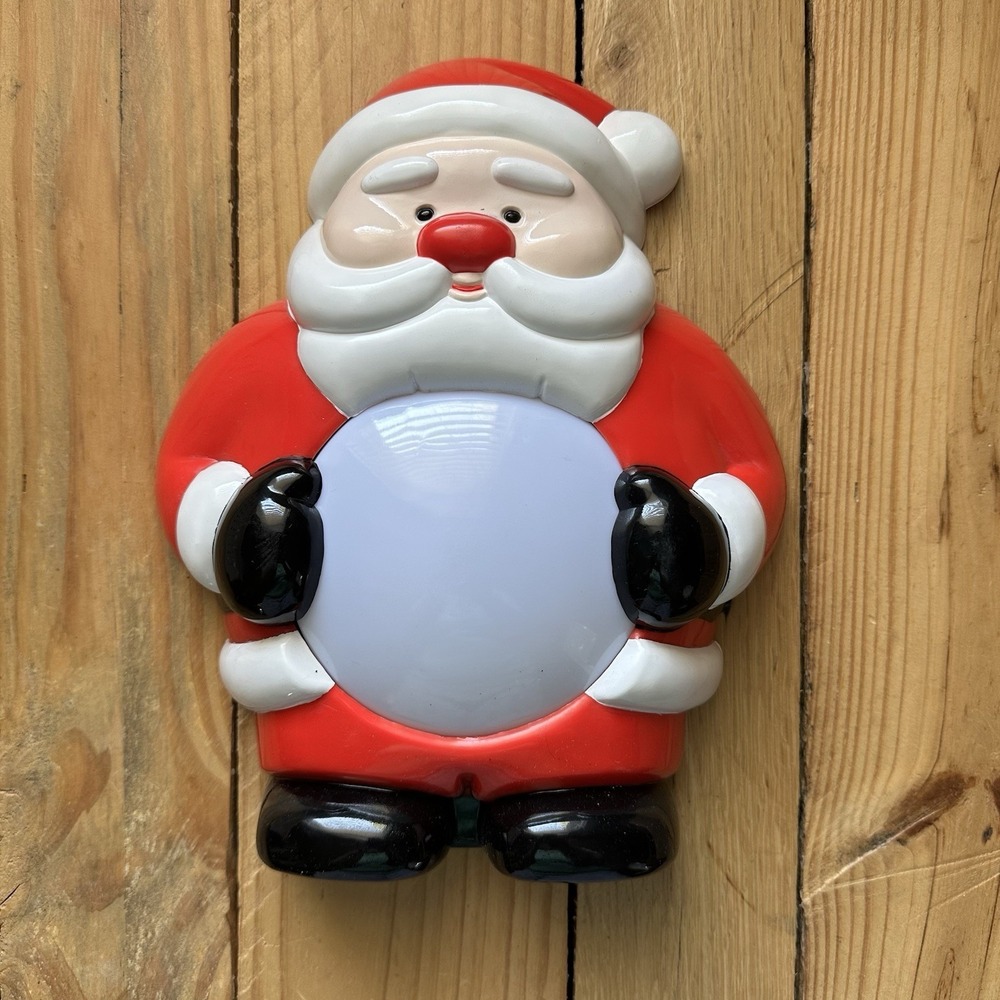 Vintage 2001 Christmas Santa Claus Light That Plays Christmas Songs - Picture 5 of 10
